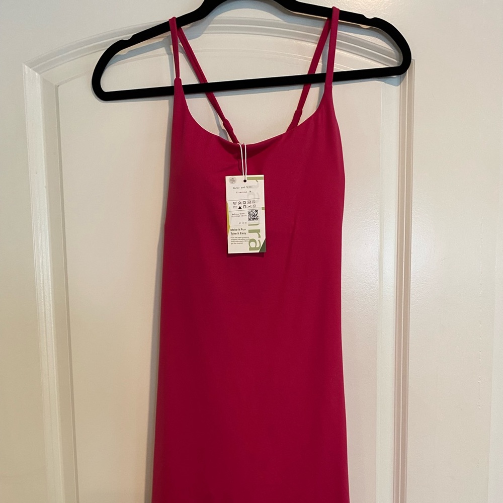 Halara Pink Everyday 2-in-1 Activity dress- Size Medium